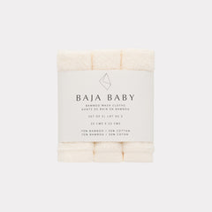Baja Baby 竹棉洗面巾 3件裝｜產品及款式圖片 2