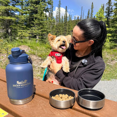 Rocky Mountain Dog Portable Travel 水樽 and Feeder Bowls 產品細節圖 2