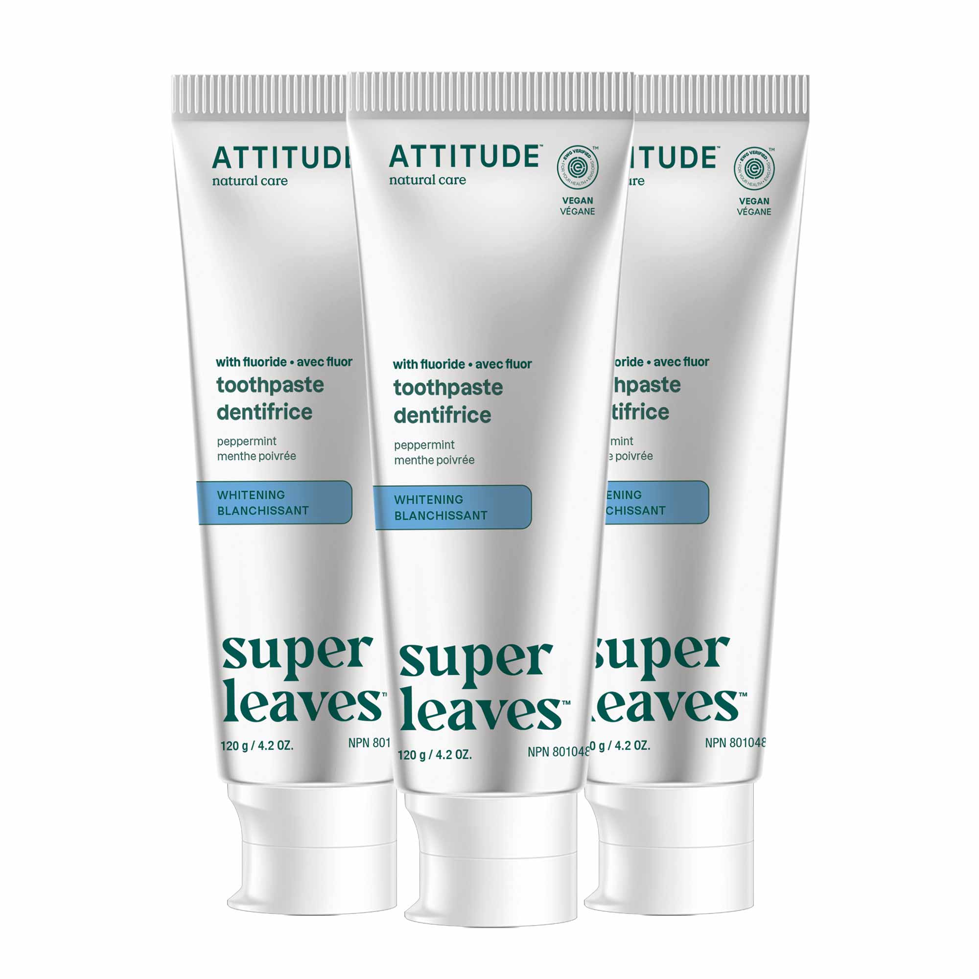 ATTITUDE Fluoride 牙膏 3｜Pack 產品細節圖 2