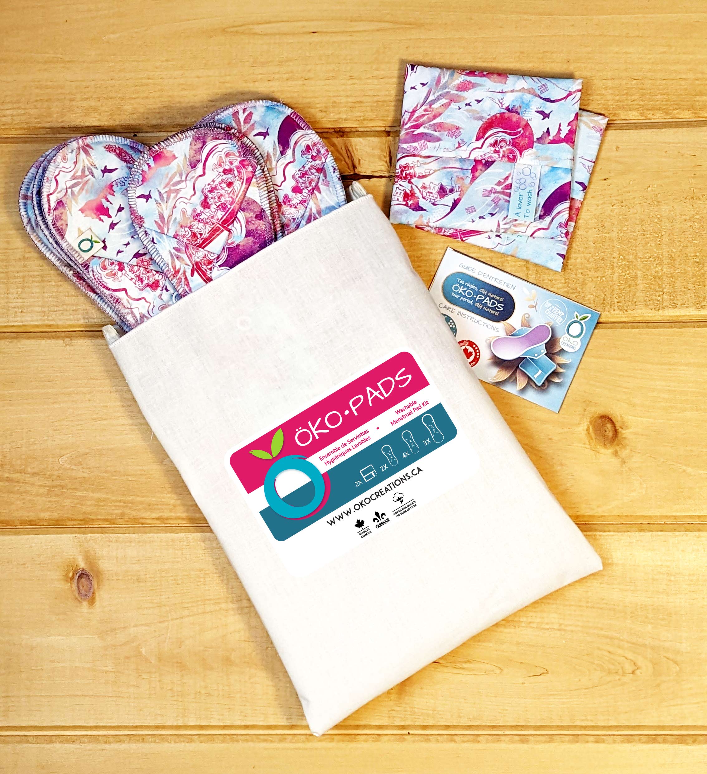 Öko Créations Kit Öko｜Pads | Trousse pour cycle complet 可重用生活用品 產品細節圖 2