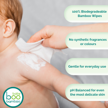 Hush Brands 10pack｜Baby Boo 竹纖維 Biodegradable 100% 竹纖維 嬰兒濕紙巾｜12ct Travel Pack 產品細節圖 3