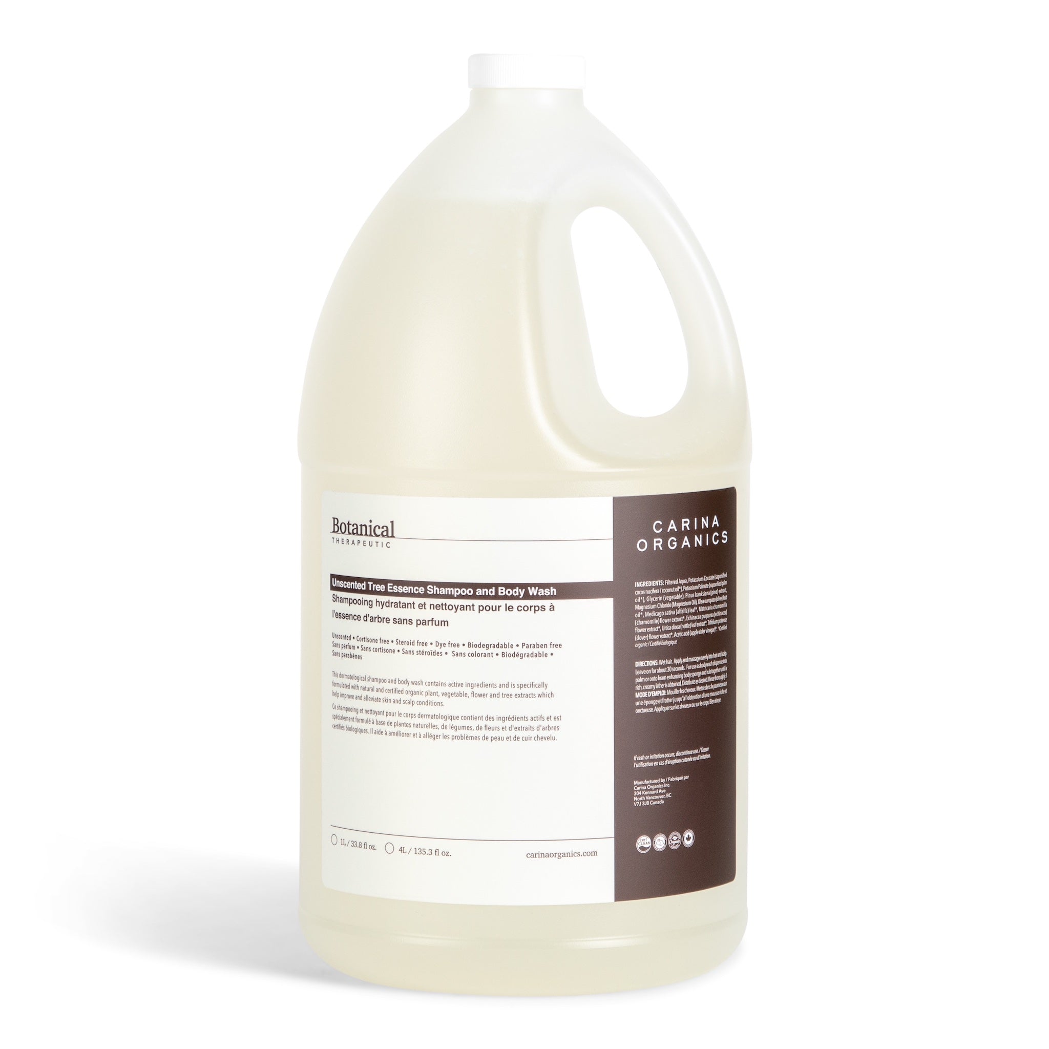 Carina Organics 植物 Therapeutic｜Tree Essence 洗頭沐浴露 (無香) 產品細節圖 3