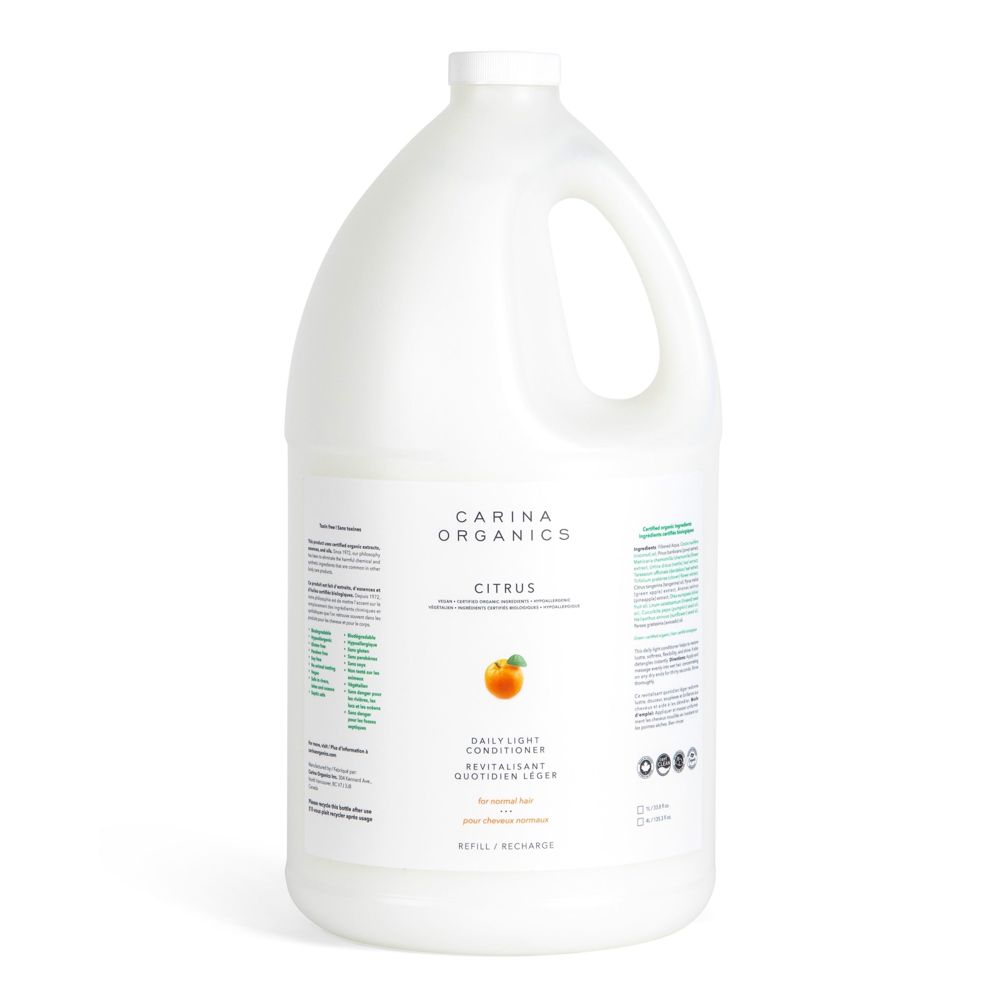 Carina Organics 柑橘 日常輕盈 護髮素 產品細節圖 3