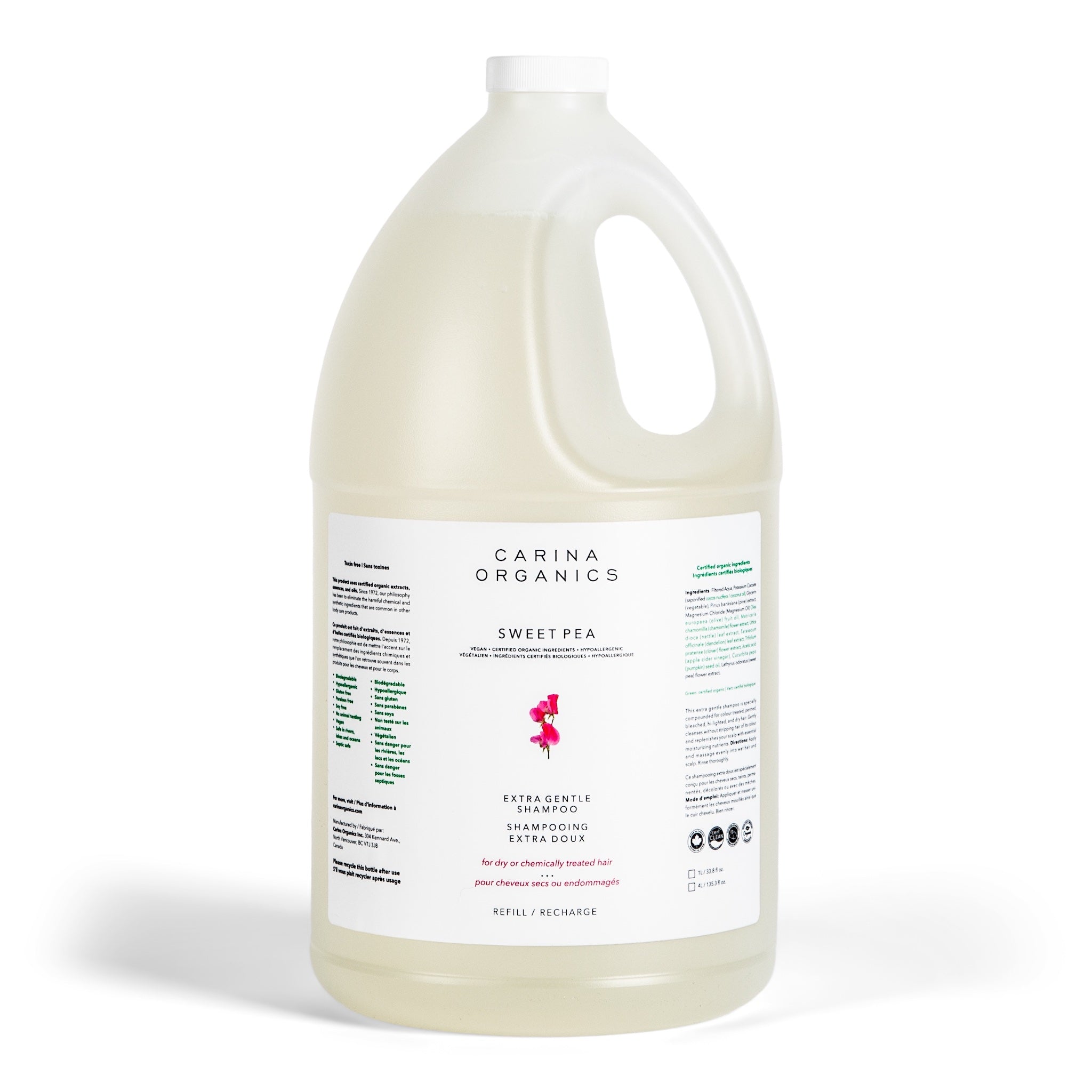 Carina Organics 香豌豆 特別溫和 洗頭水 產品細節圖 3