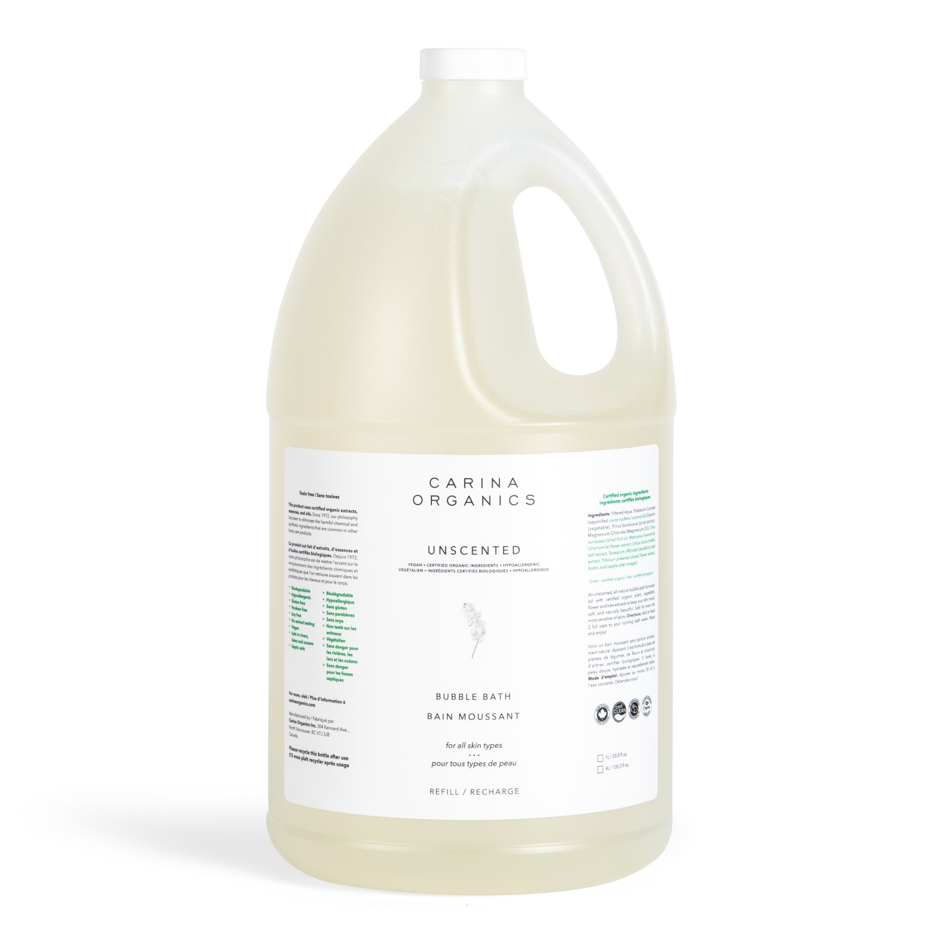 Carina Organics 無香 泡泡浴液 產品細節圖 3