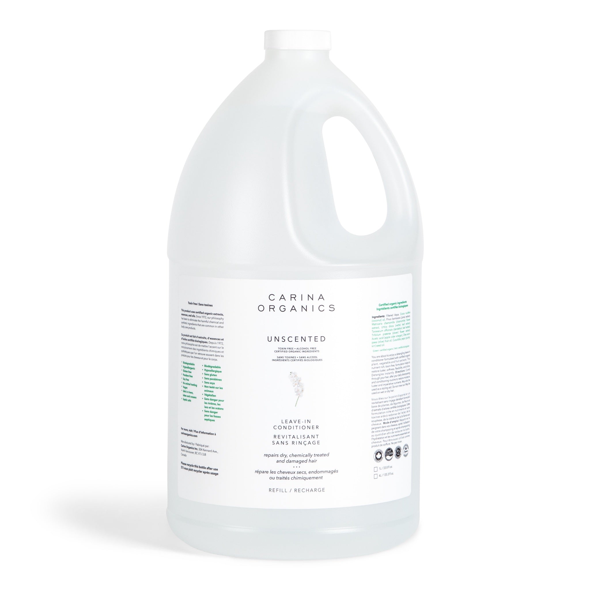 Carina Organics 無香 免沖洗 護髮素 產品細節圖 3