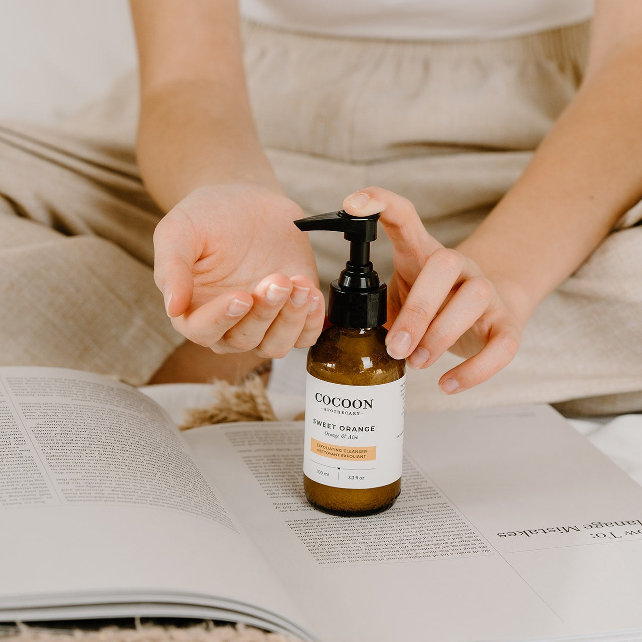Cocoon Apothecary Sweet Orange Exfoliating 潔面乳 產品細節圖 3