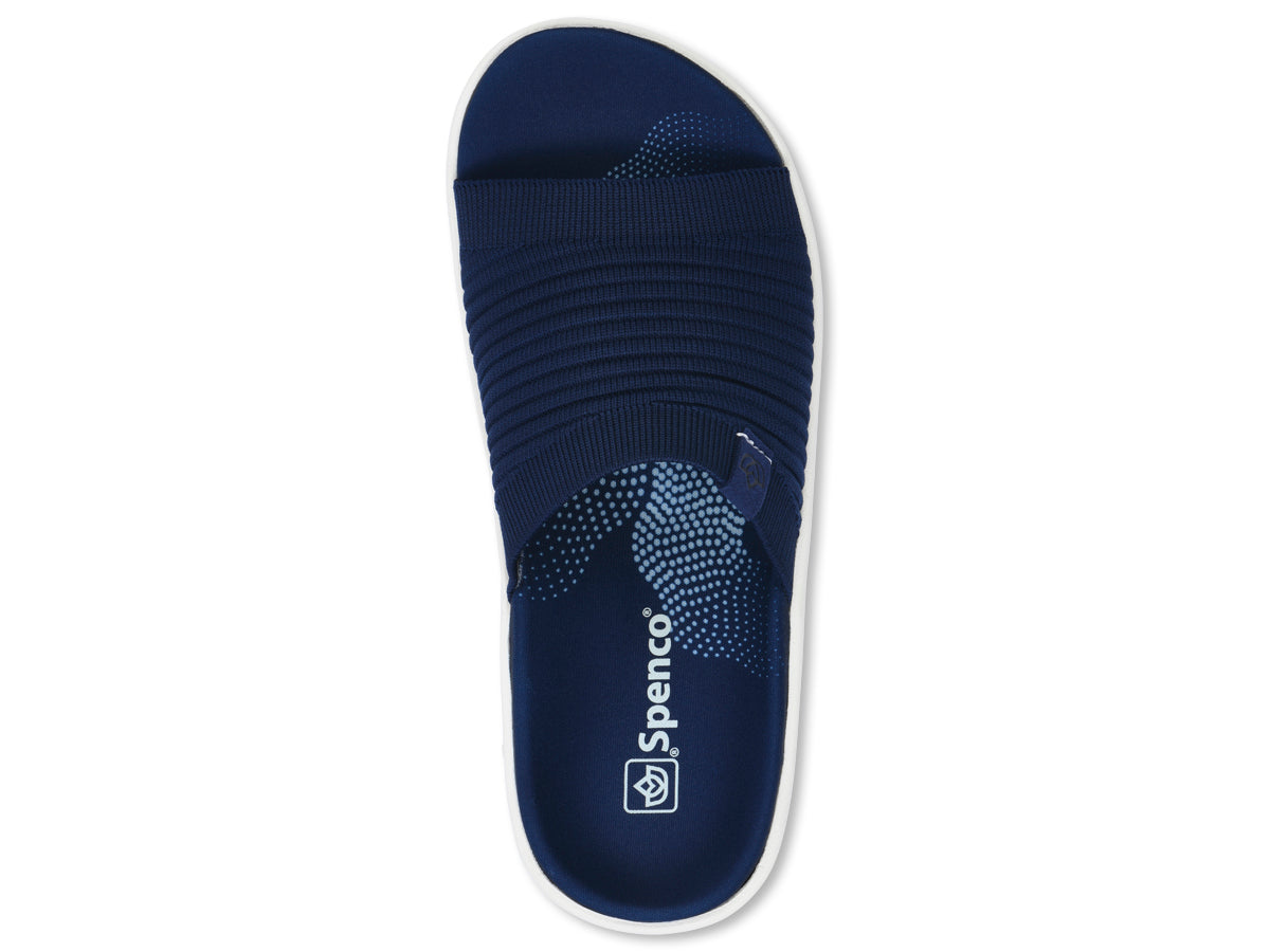 Spenco 女裝 Astoria Slide Blue 舒適涼鞋 產品圖片 3
