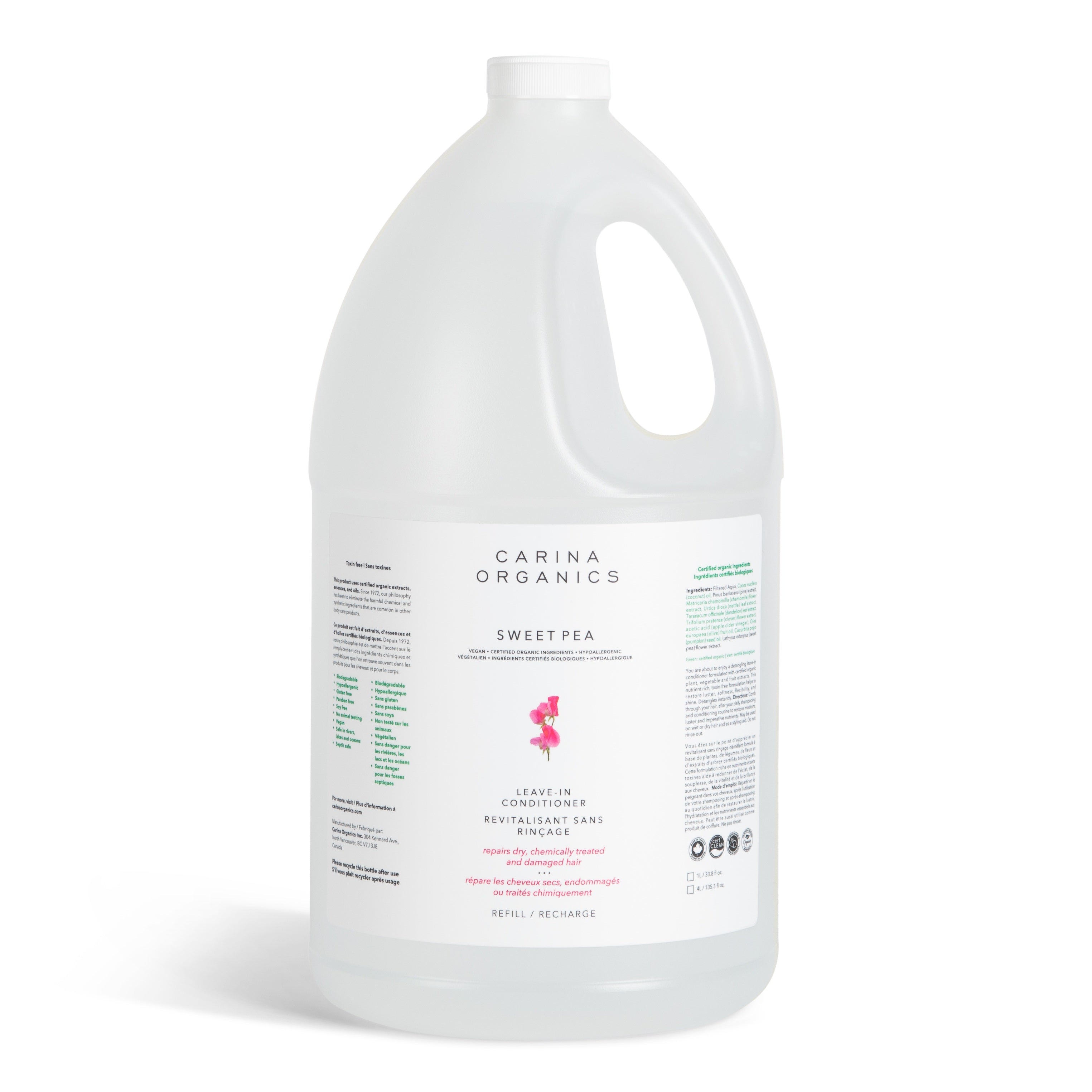 Carina Organics 香豌豆 免沖洗 護髮素 產品細節圖 3