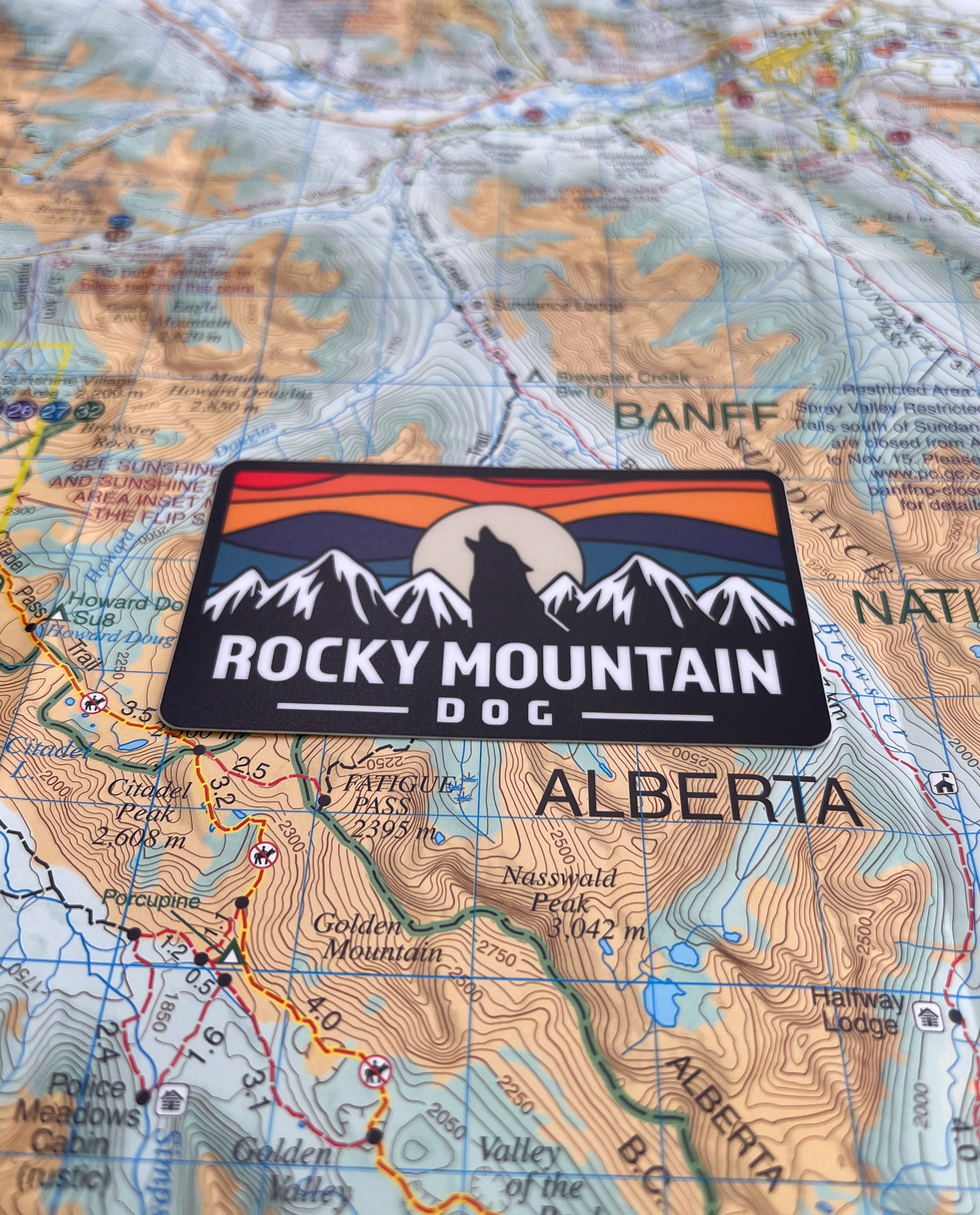 Rocky Mountain Dog RMD Wolf moon 貼紙 產品細節圖 3