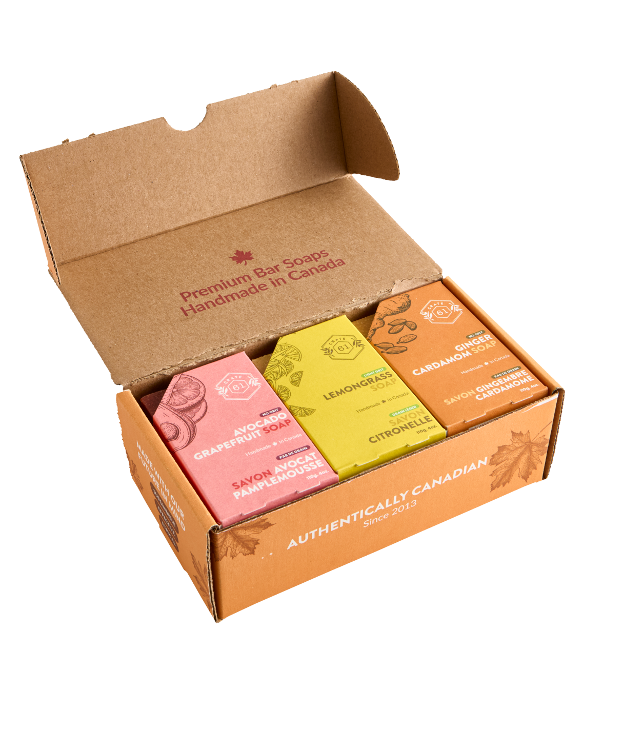 Crate 61 Organics Citrus 手工皂 套裝 產品細節圖 3