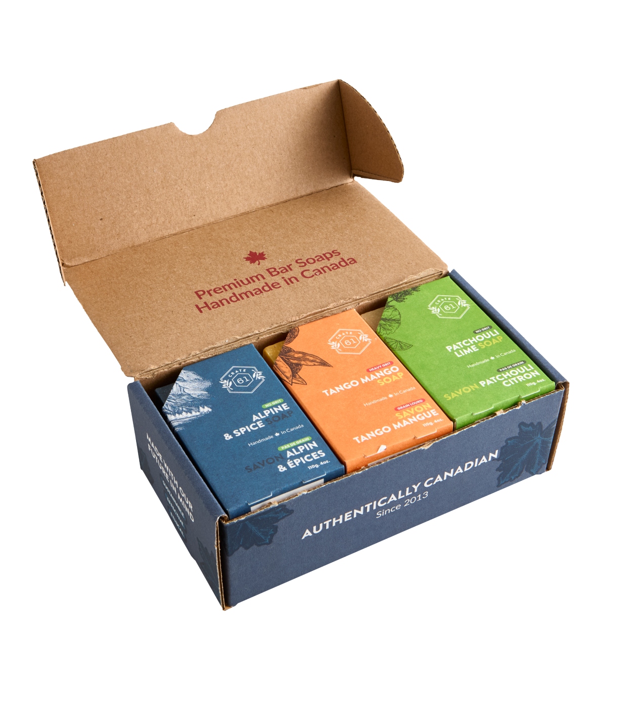 Crate 61 Organics For Him 手工皂 套裝 產品細節圖 3