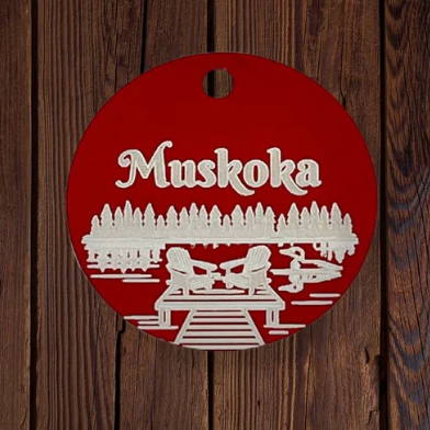Rocky Mountain Dog Personalized Aluminum Dog 寵物名牌 1" 產品細節圖 3