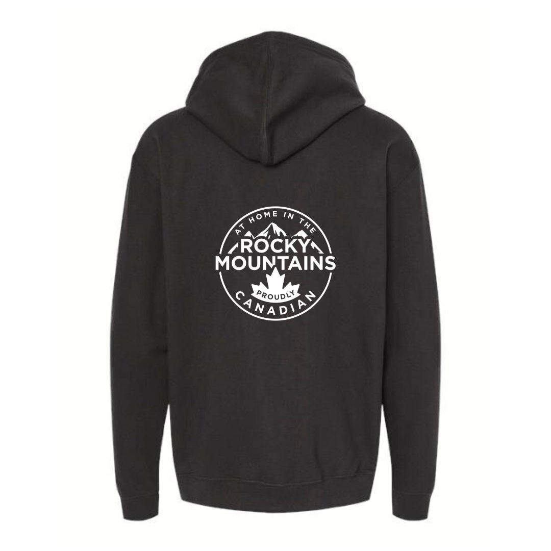 Rocky Mountain Dog At Home in the Rocky Mountains Unisex Hoodie 狗狗用品 產品細節圖 3