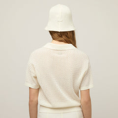 Tilley Open Knit 短袖 Polo 恤 產品細節圖 3