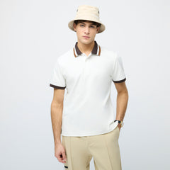 Tilley Supima Pique Stripe Polo 恤 產品細節圖 3