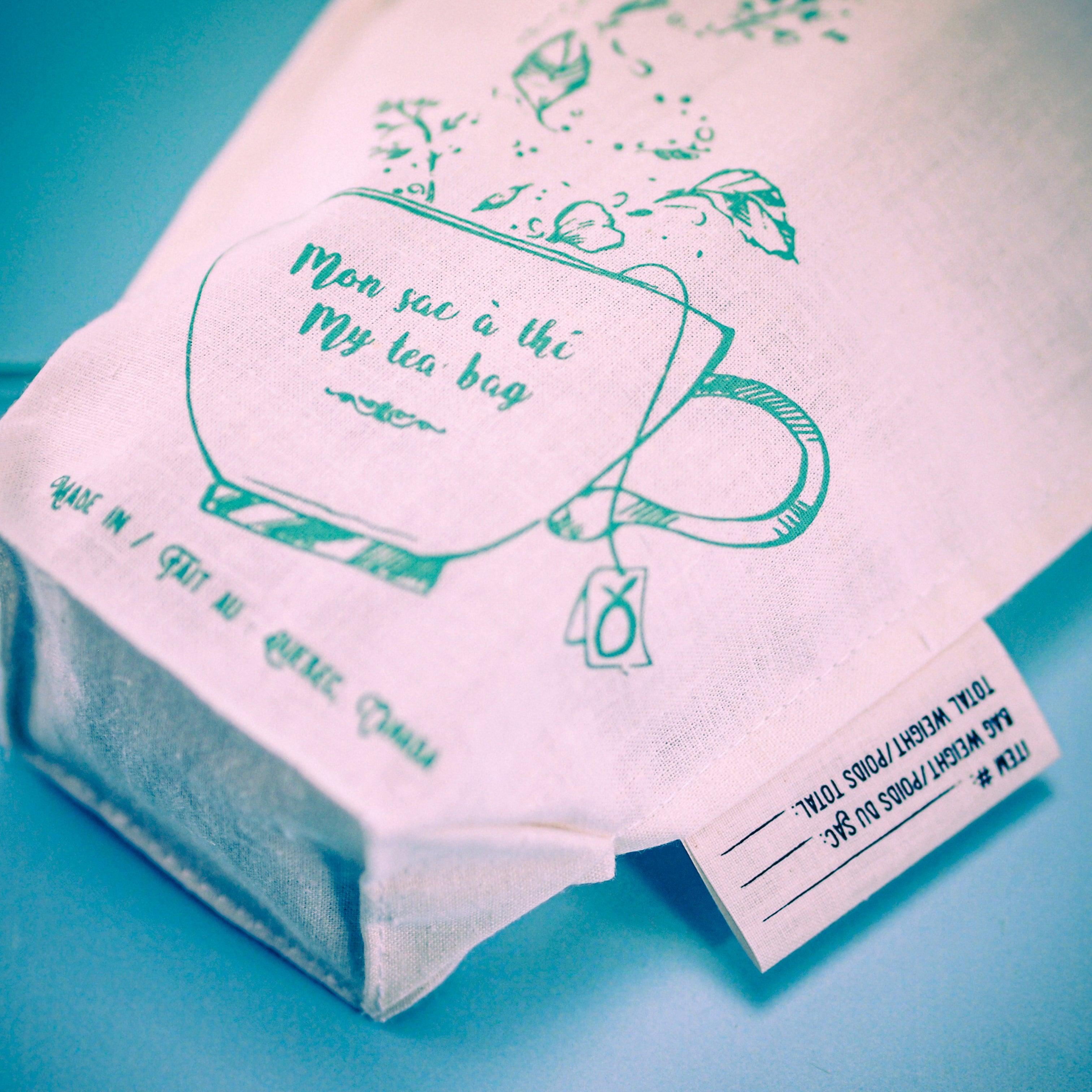 Öko Créations Sac à Thé Réutilisable de Chanvre 可重用生活用品 產品細節圖 3