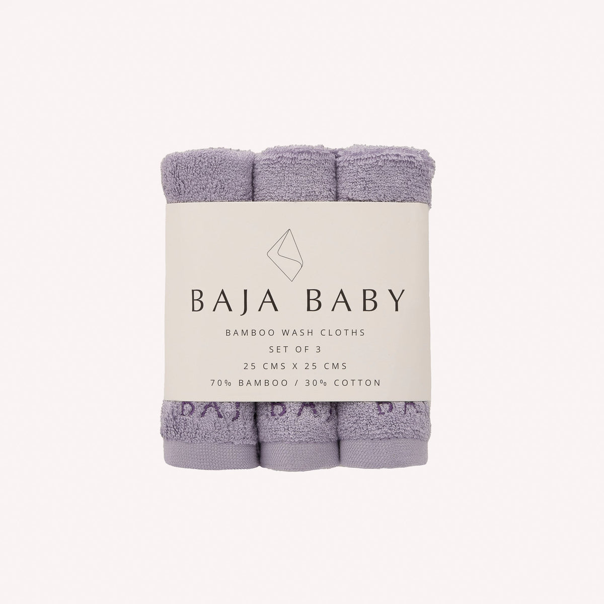 Baja Baby 竹棉洗面巾 3件裝｜產品及款式圖片 3