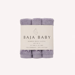 Baja Baby 竹棉洗面巾 3件裝｜產品及款式圖片 3