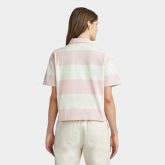Tilley Stripe Marine Cropped Polo 恤 產品細節圖 4
