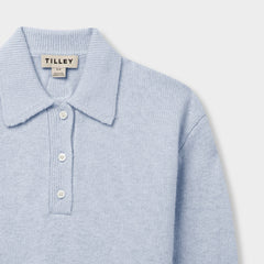 Tilley 美麗諾羊毛 Cashmere Polo 恤 產品細節圖 4