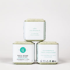 尤加利＋薄荷 方形浴球 產品細節圖 4