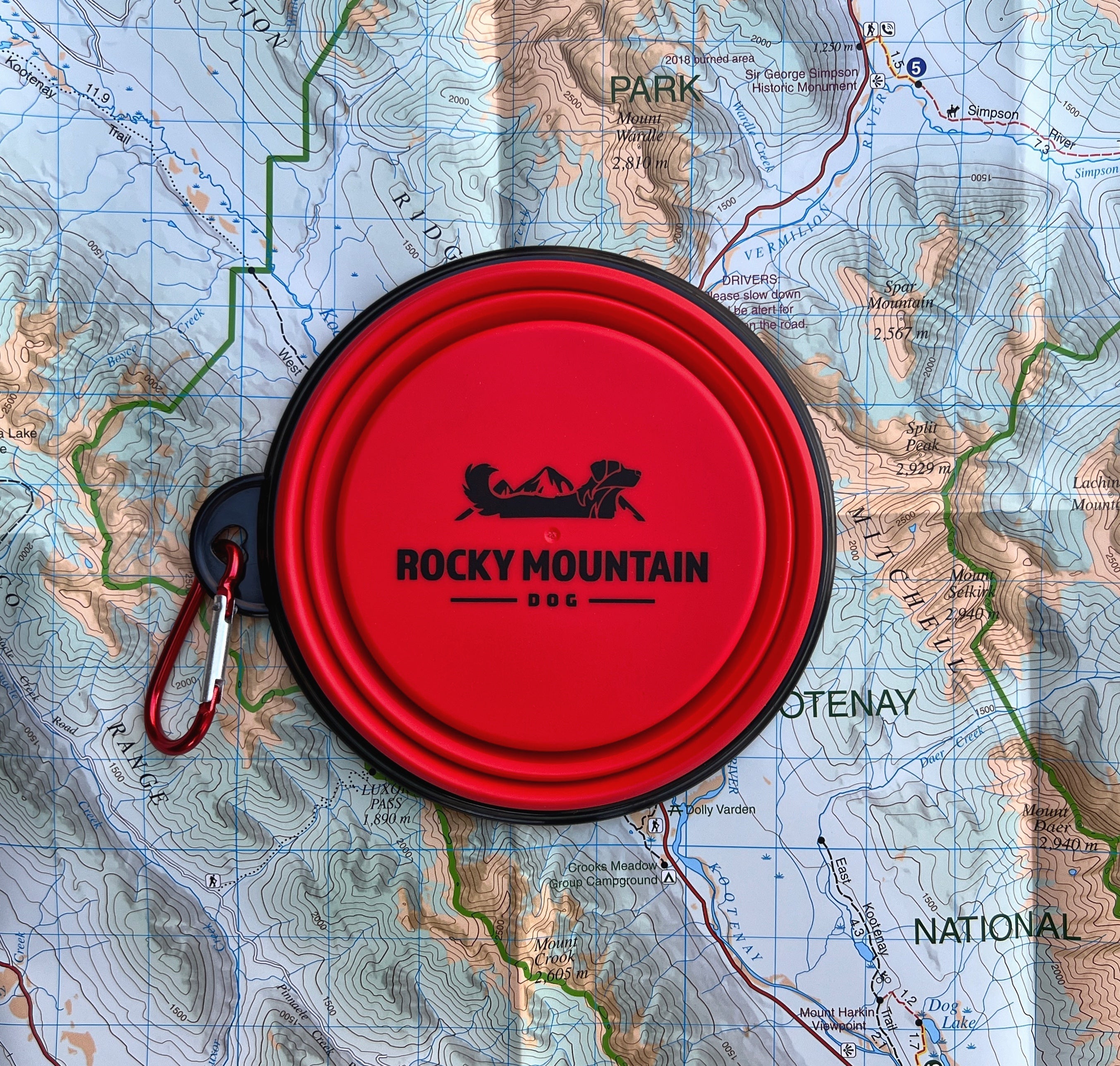 Rocky Mountain Dog Collapsible Silicone 狗碗 產品細節圖 4