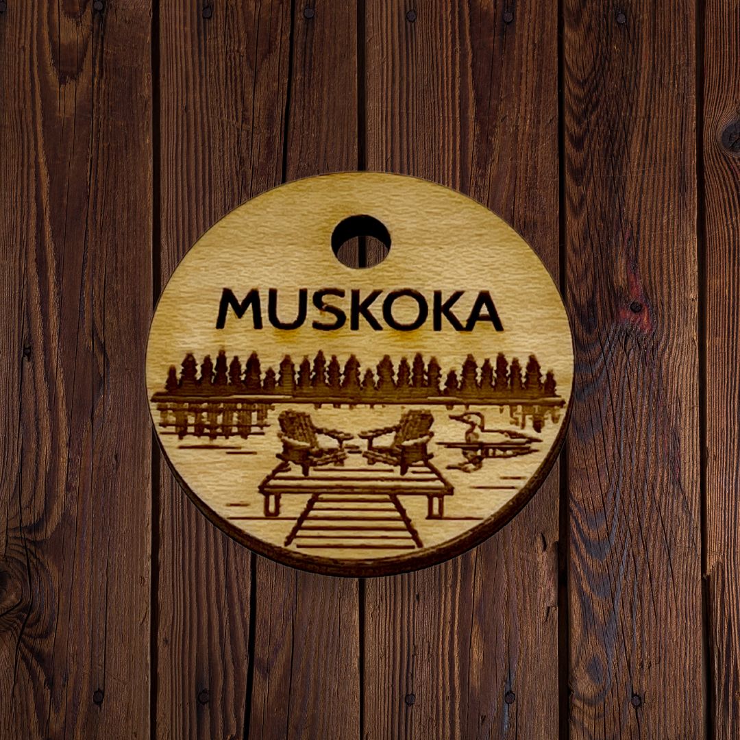 Rocky Mountain Dog Personalized Wooden Dog 寵物名牌 產品細節圖 4