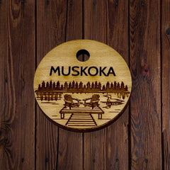 Rocky Mountain Dog Personalized Wooden Dog 寵物名牌 產品細節圖 4