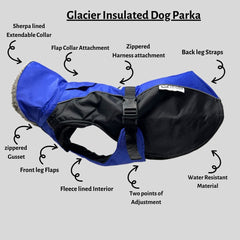 Rocky Mountain Dog Glacier Insulated Dog Parka (Winter Dog 狗狗外套) 產品細節圖 4