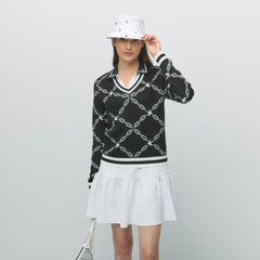 Tilley Birdie Links V 領 Jacquard 毛衣 產品細節圖 4
