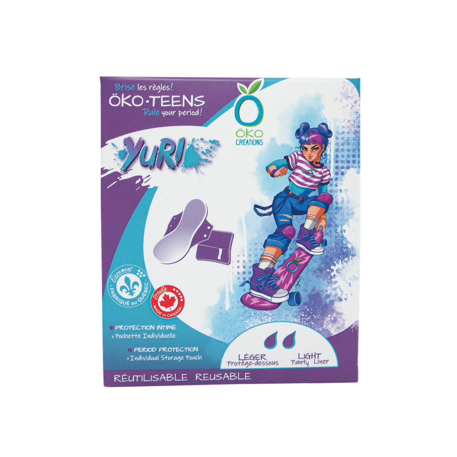 Öko Créations Öko｜Teens | 可洗護墊 Lavable + 收納袋 產品細節圖 4