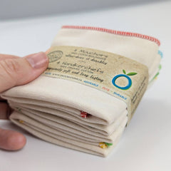 Öko Créations 可重用手帕 Réutilisables Biologique (pqt 4) 產品細節圖 4