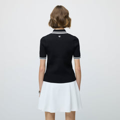 Tilley Stripe Zip Polo 恤 產品細節圖 5