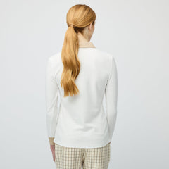 Tilley Preppy Pique 長袖 Stripe Placket Polo 恤 產品細節圖 5
