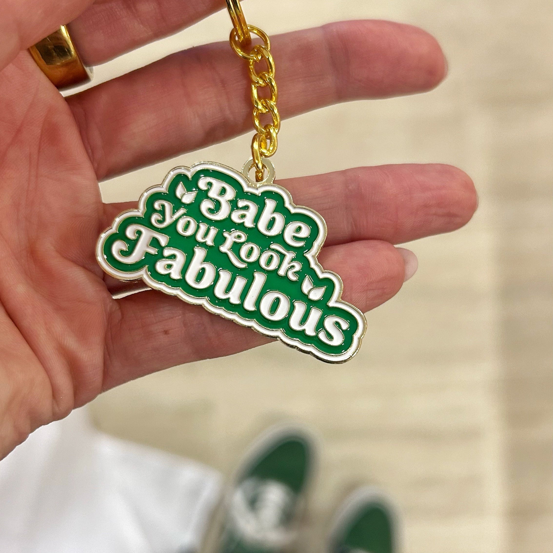 Birch Babe You Look Fabulous 鎖匙扣 產品細節圖 5