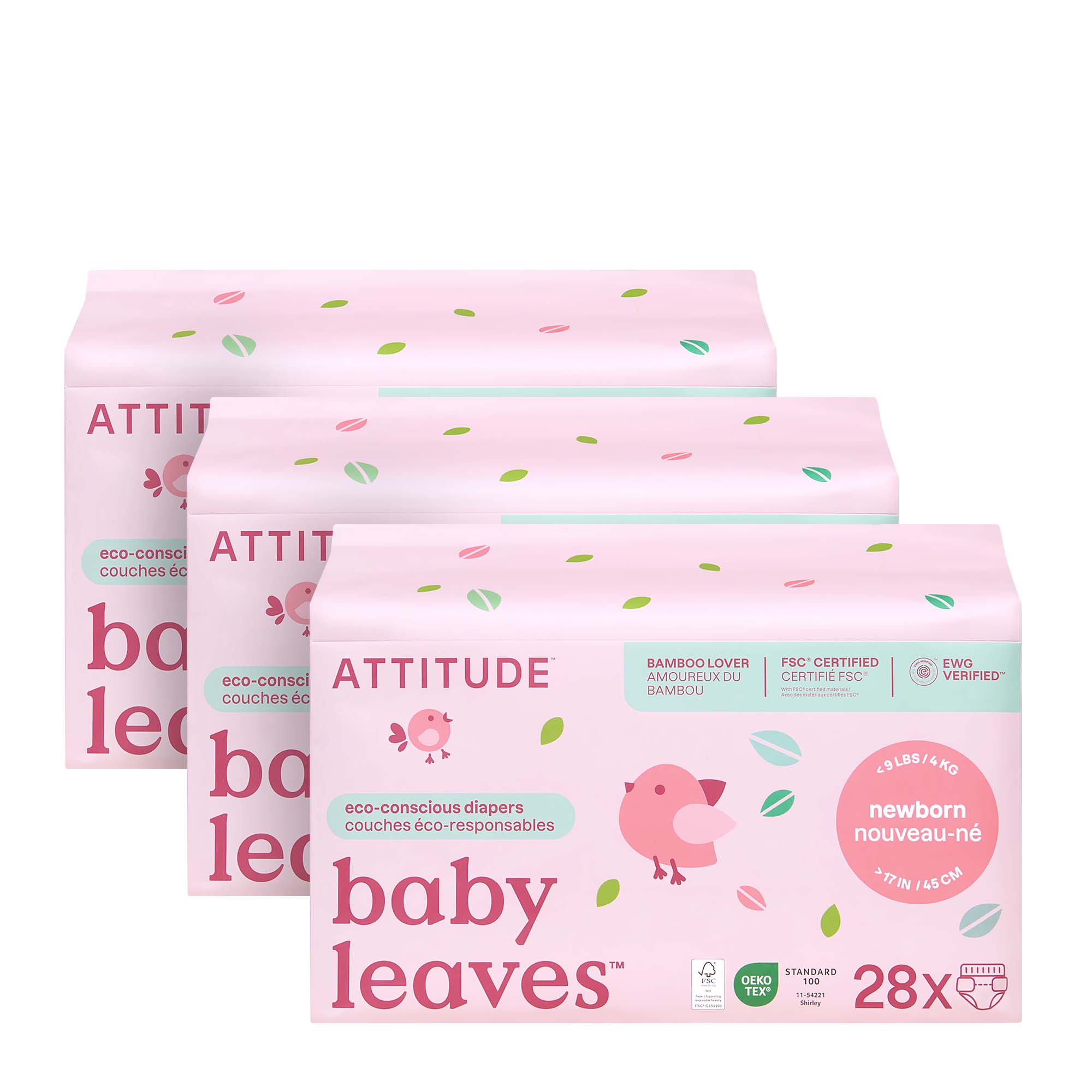 ATTITUDE 尿片 3｜pack 產品細節圖 5