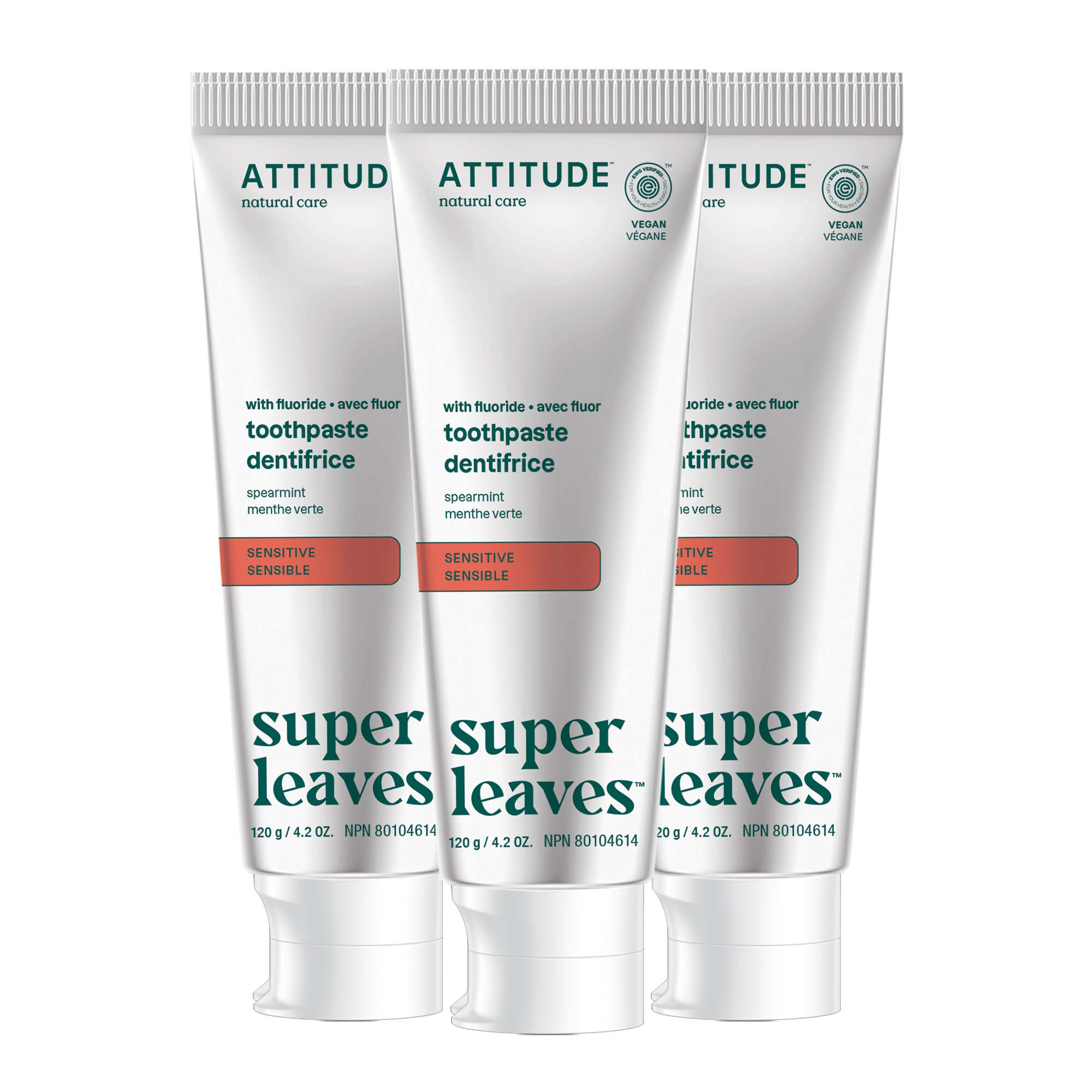 ATTITUDE Fluoride 牙膏 3｜Pack 產品細節圖 5
