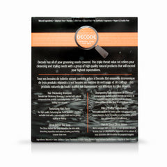 Hush Brands Decode Personal Care For Men 3pc 天然 Hair Grooming Set 產品細節圖 5