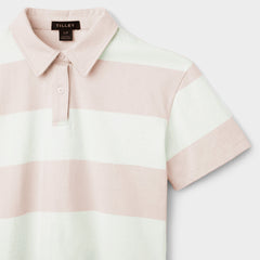 Tilley Stripe Marine Cropped Polo 恤 產品細節圖 6