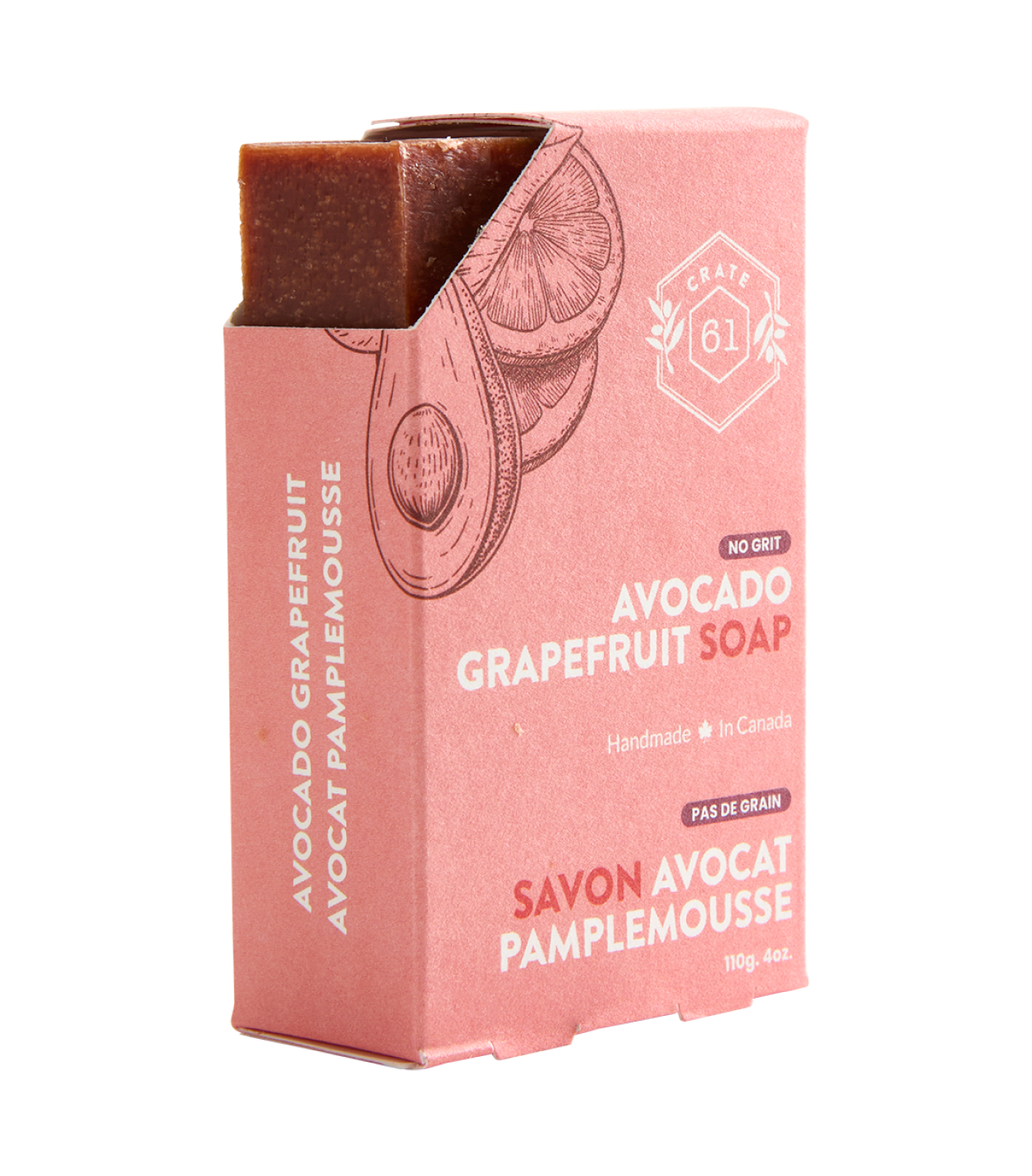 Crate 61 Organics Avocado Grapefruit 手工皂 產品細節圖 6
