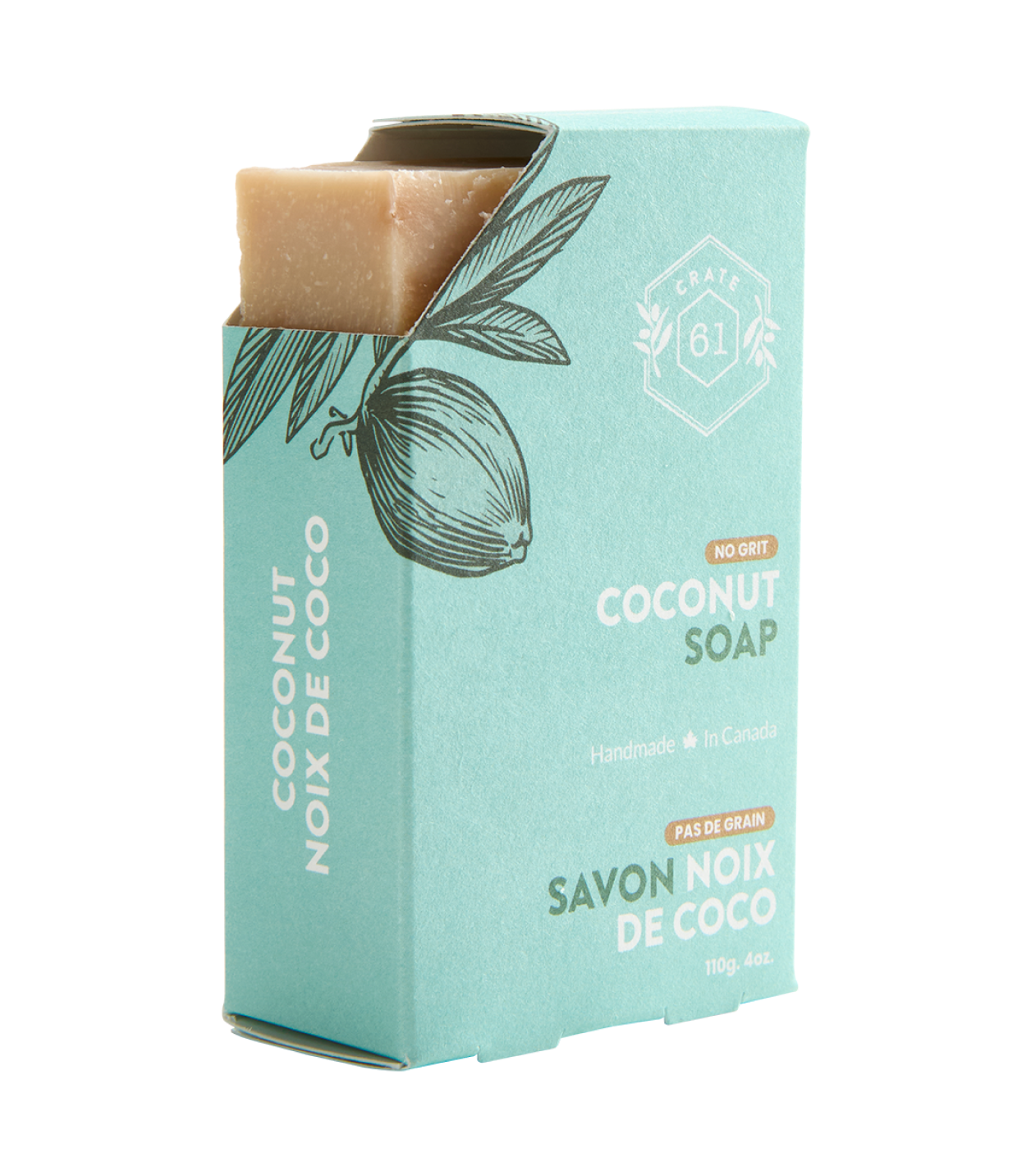 Crate 61 Organics Coconut 手工皂 產品細節圖 6