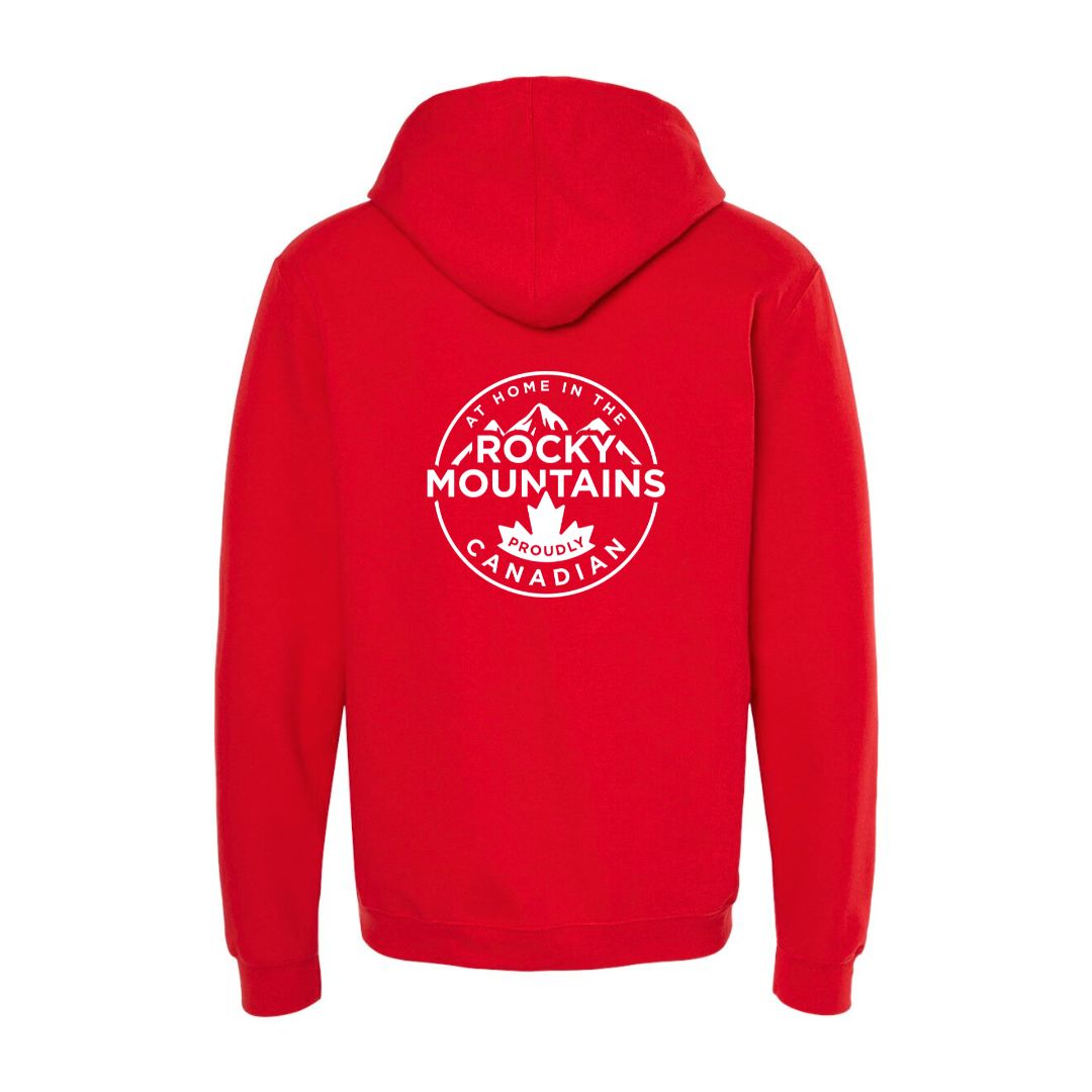 Rocky Mountain Dog At Home in the Rocky Mountains Unisex Hoodie 狗狗用品 產品細節圖 6