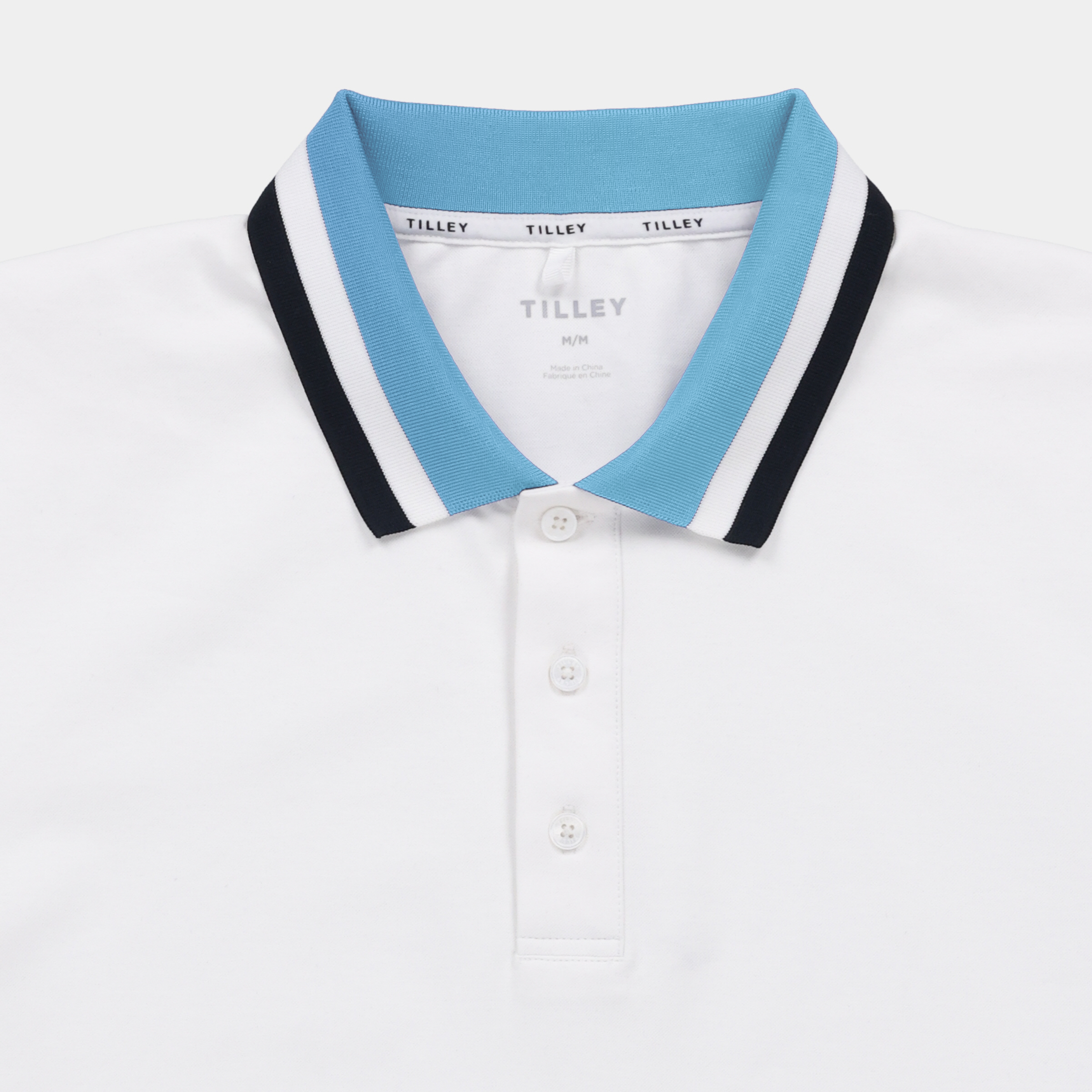 Tilley Supima Pique Stripe Polo 恤 產品細節圖 6