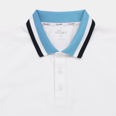 Tilley Supima Pique Stripe Polo 恤 產品細節圖 6