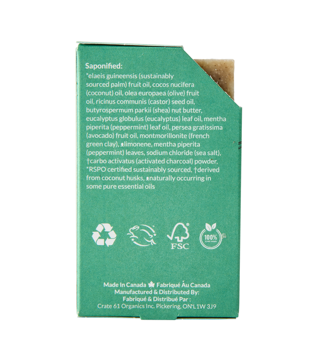 Crate 61 Organics Eucamint 手工皂 產品細節圖 7