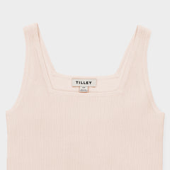 Tilley Square Neck Rib Shell 上衣 產品細節圖 7