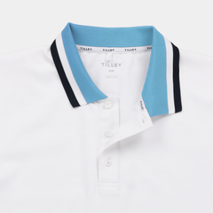 Tilley Supima Pique Stripe Polo 恤 產品細節圖 7