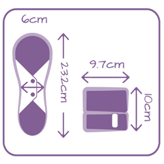 Öko Créations Kit Öko｜Teens | J'me lance｜Serviette et 可洗護墊 | Pour Ado 產品細節圖 7