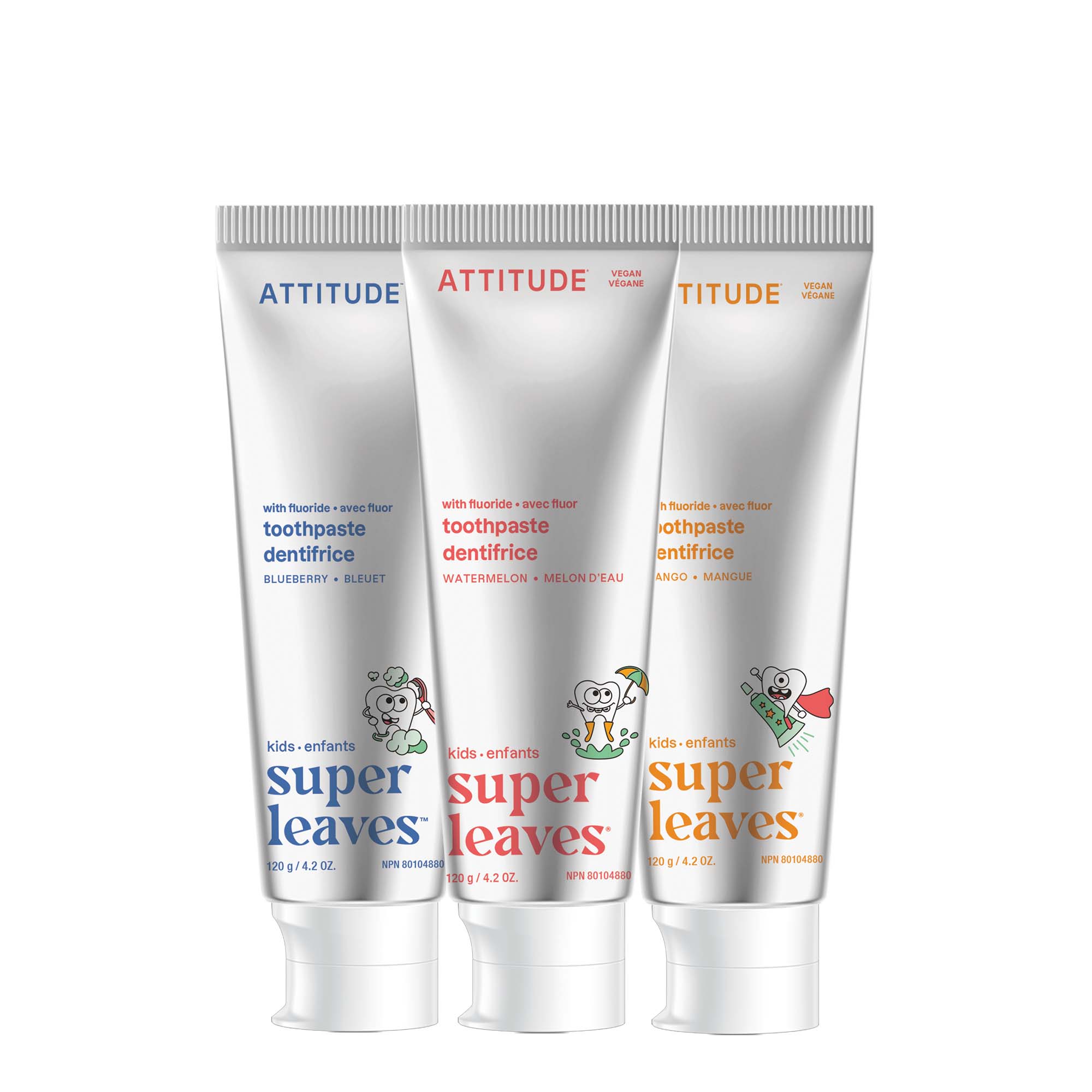 ATTITUDE Kids Fluoride 牙膏 產品細節圖 7